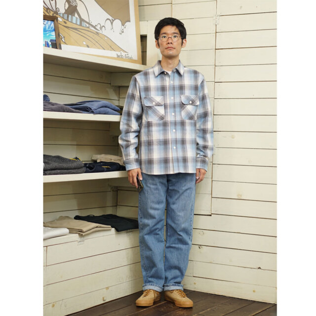 big mac flannel shirt ネルシャツ ヘビネル BIG MAC（ビッグマック） LOOSE FIT FLANNEL CHECK SHIRTS ヘビー