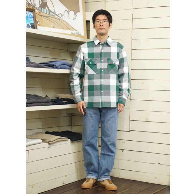 ビッグマイク BIG MIKE ヘビーフランネルシャツ HEAVY FLANNEL SHIRT
