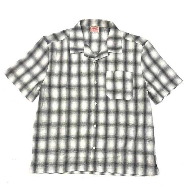 ビッグマイク BIG MIKE オンブレチェック 半袖シャツ S/S SHIRT