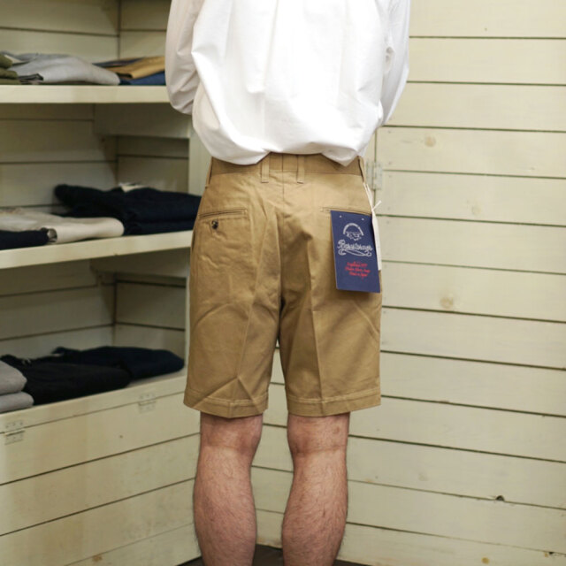 バーンストーマー BARNSTORMER 2タック チノショーツ 2P DRESS CHINO