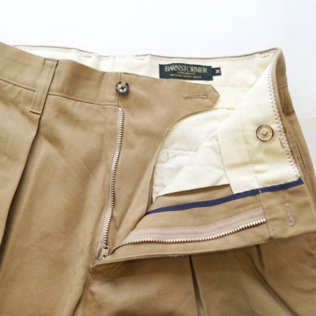 バーンストーマー BARNSTORMER 2タック チノショーツ 2P DRESS CHINO