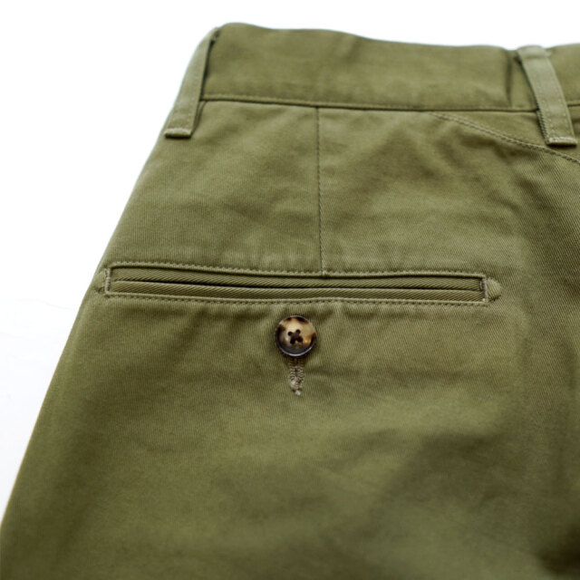専用！BARNSTORMER　2P DRESS CHINOS　オリーブL　日本製 楽天市場】BARNSTORMER (バーンストーマー) 2 TUCK DRESS CHINO