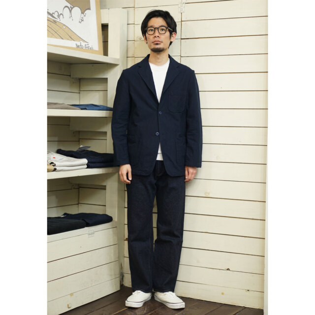 ブルーウォーター BLUE WATER オックスフォード 3B アンコンジャケット