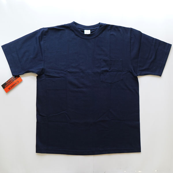 キャンバー CAMBER マックスウェイト 半袖 ポケットTシャツ MAX WEIGHT S/S POCKET TEE 302 NAVY