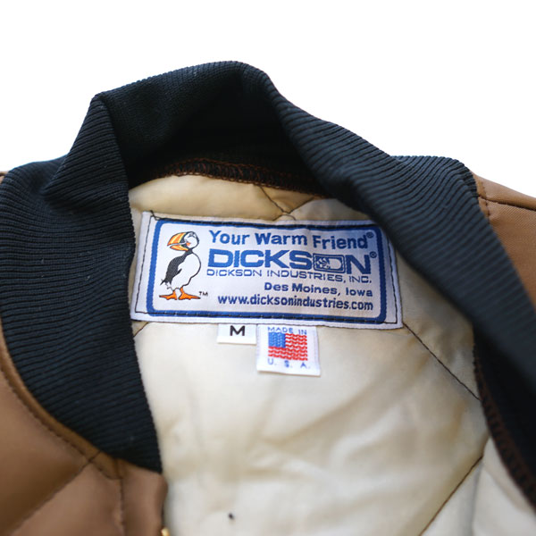 ディクソン DICKSON キルティングジャケット 6oz Diamond Quilted