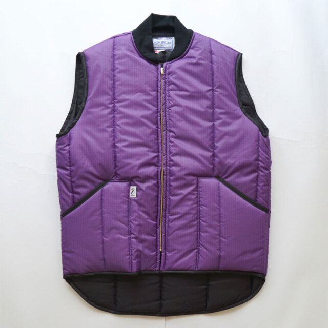 ディクソン DICKSON キルティングベスト 10oz Ripstop Vertical Vest Purple