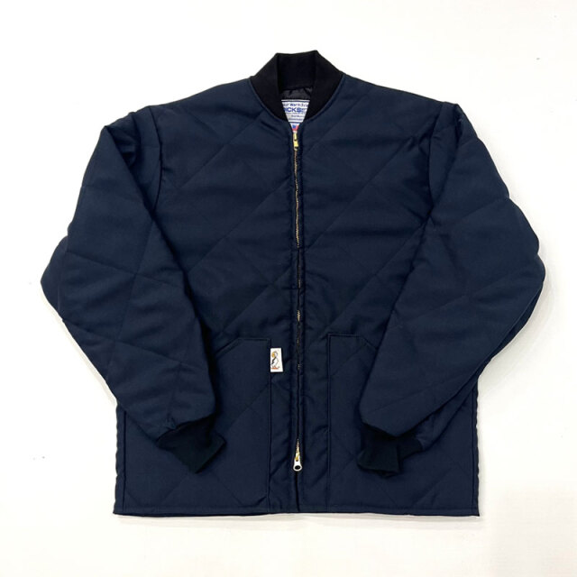 ディクソン DICKSON キルティングジャケット 3.3oz Diamond Quilted Insulated Jacket Navy Chambray