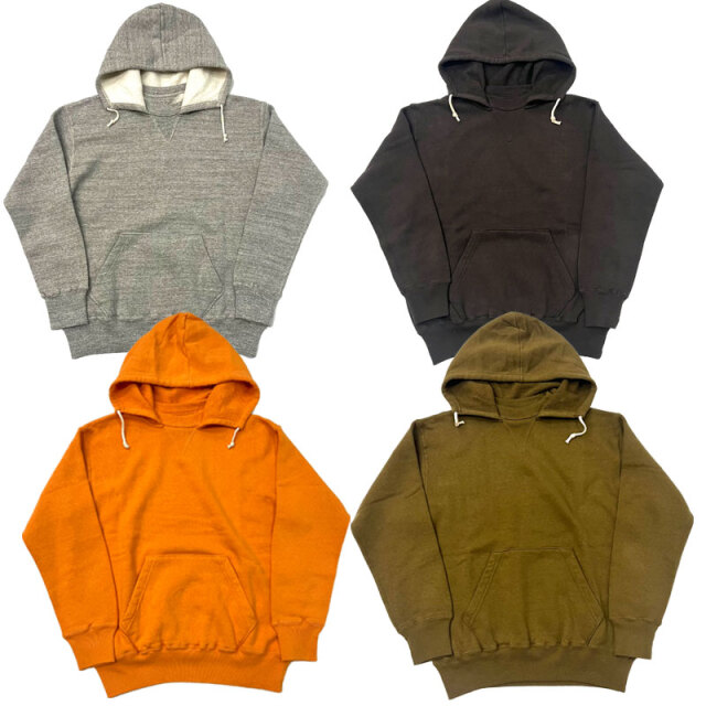ダブルワークス DUBBLE WORKS 吊り編みスウェット 後付けパーカー "LOOP WHEEL”AFTER HOOD SWEAT HOODIE Lot 86018