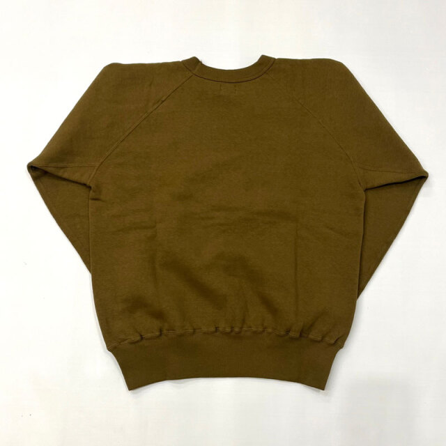 ダブルワークス DUBBLE WORKS 吊り編み ラグランスウェット 