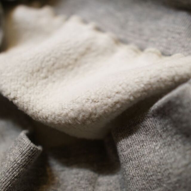 ダブルワークス DUBBLE WORKS 吊り編みスウェット 両Vガゼット