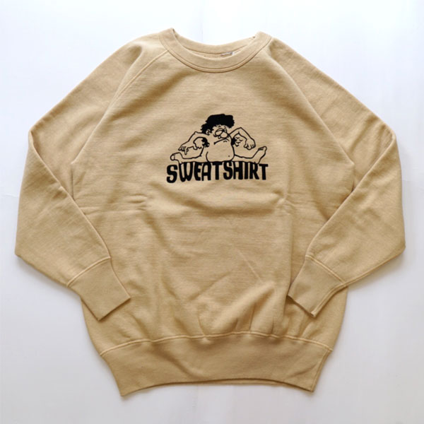 ダブルワークス DUBBLE WORKS ラグランスリーブ スウェットシャツ Raglan Sleeve Shirts "SWEATSHIRT" Lot.83003 Egg