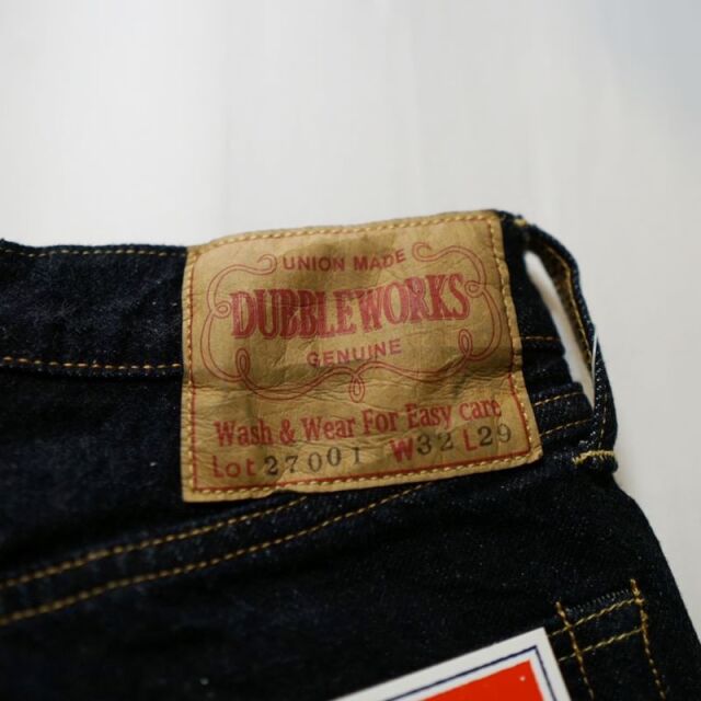 ダブルワークス DUBBLE WORKS 12oz デニム STANDARD DENIM 5P