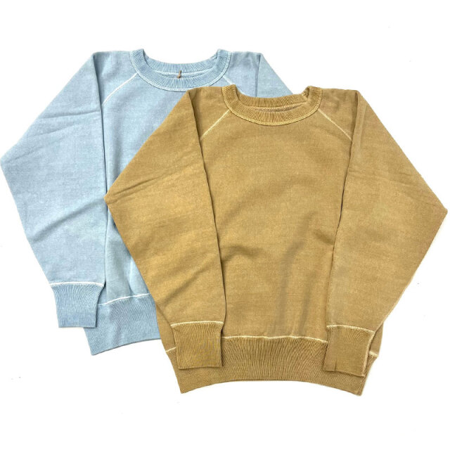 ダブルワークス DUBBLE WORKS フラットシーマ ラグランスリーブ スウェットシャツ Flatseams Raglan Sleeve Shirts "SWEATSHIRT" Lot.83003PD