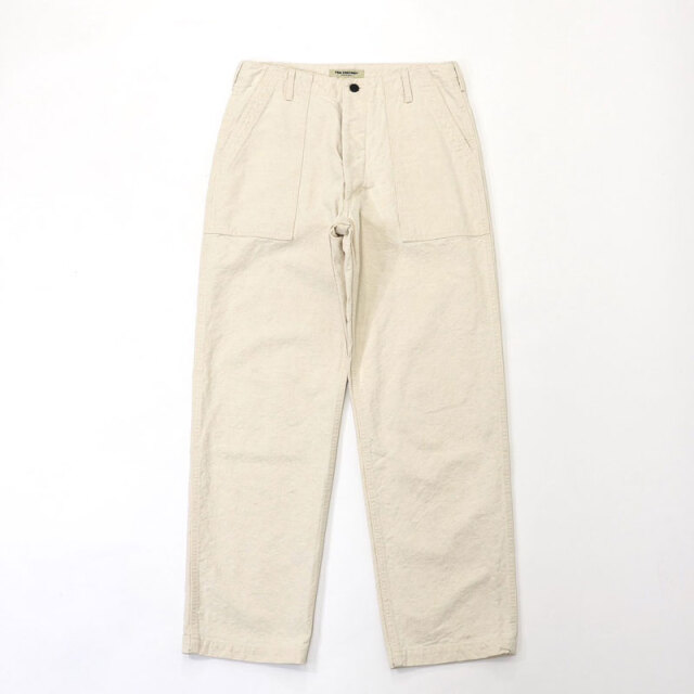 エフオービーファクトリー FOB FACTORY FATIGUE PANTS ベイカー　F0536　Ecru
