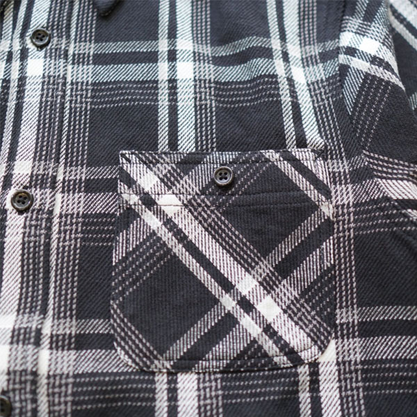 FIVE BROTHER ファイブブラザー 黒グレー アメリカ製 黒ボタン 楽天市場】FIVE BROTHER ファイブブラザー ワークシャツ メンズ