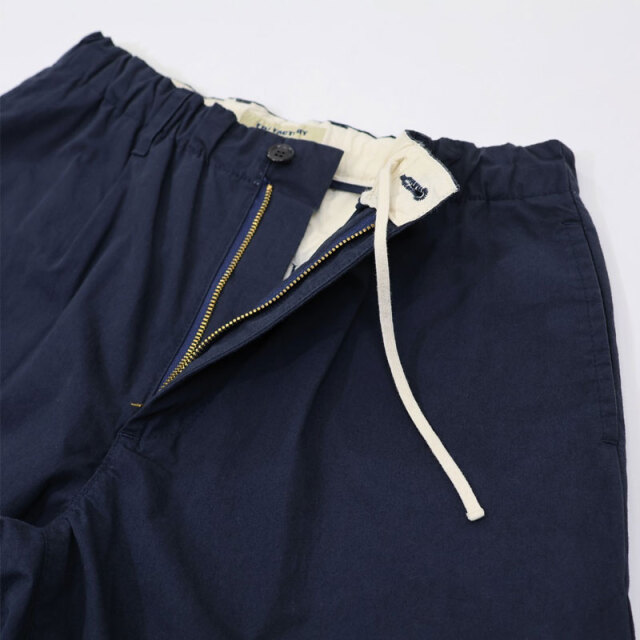 新品、未使用、タグ付き、FOBfactory TRAVEL PANTS NAVY エフオービーファクトリー FOB FACTORY TRAVEL PANTS トラベル パンツ