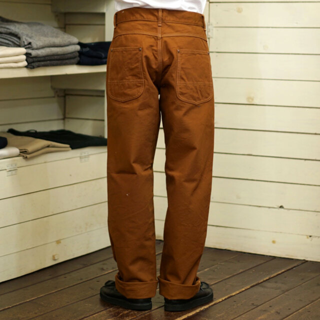 エフオービーファクトリー FOB FACTORY コットンダックワークパンツ