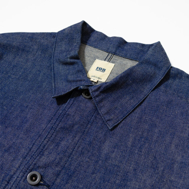エフオービーファクトリー FOB FACTORY DENIM COVER ALL デニム