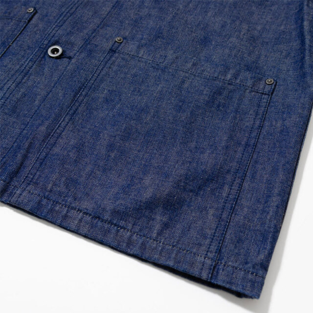 エフオービーファクトリー FOB FACTORY DENIM COVER ALL デニム