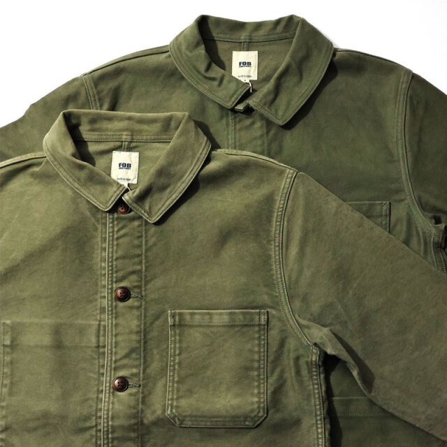 エフオービーファクトリー FOB FACTORY フレンチモールスキン