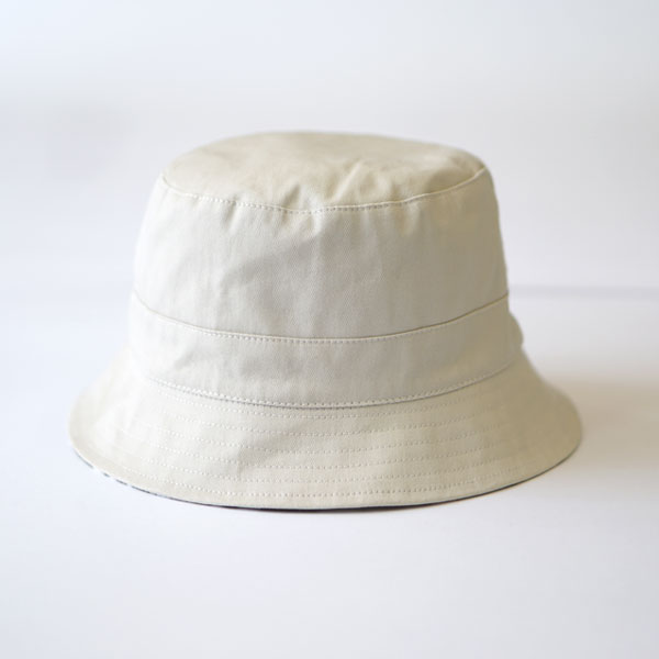 フェイルワース FAILSWORTH コットンリバーシブル ボタニカル バケットハット Stone