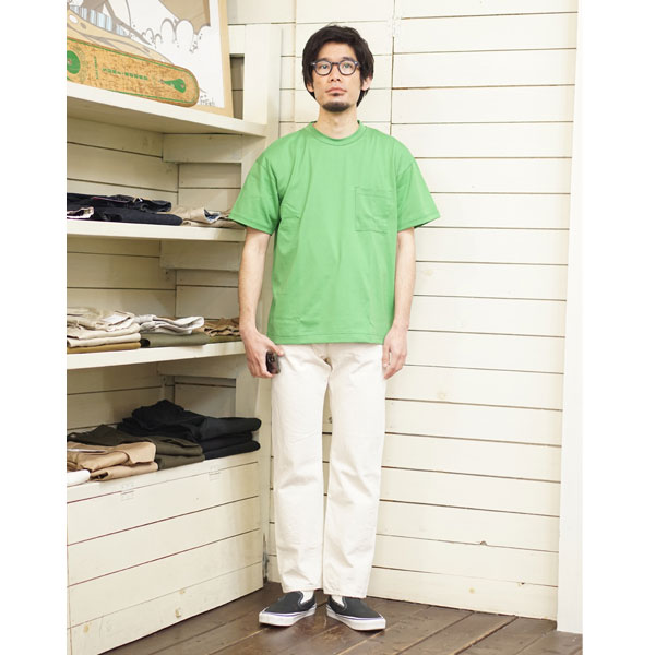 ジチピ GICIPI グラーンキオ GRANCHIOクルーネック ポケT Pocket