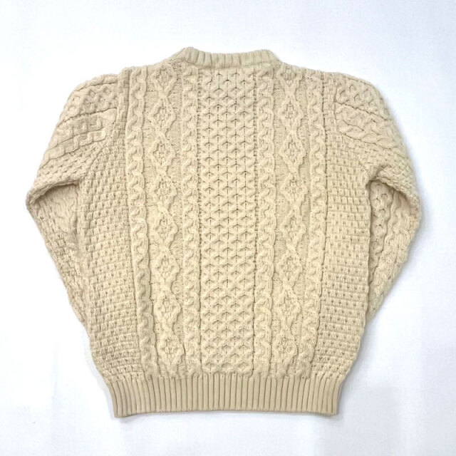 Kerry Woollen Mills ケリーウォーレンミルズ アラン Aran Cable Crew