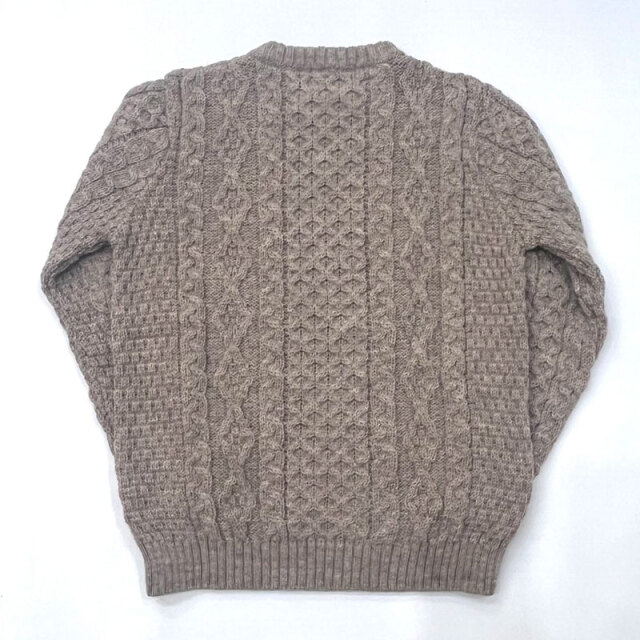 Kerry Woollen Mills ケリーウォーレンミルズ アラン Aran Cable Crew