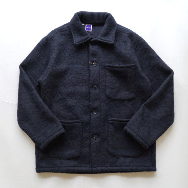 マッサワ Massana スライバーニット カバーオール Navy