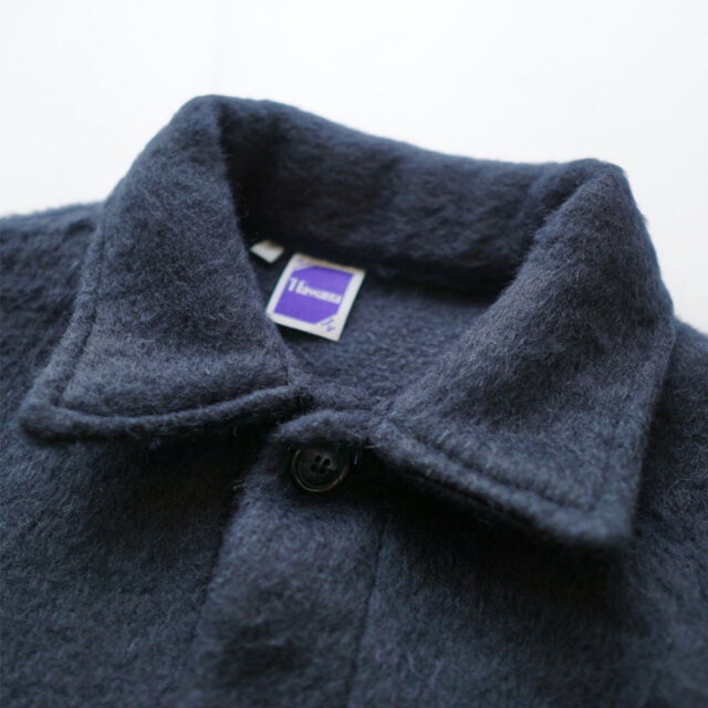 マッサワ Massana スライバーニット カバーオール Navy