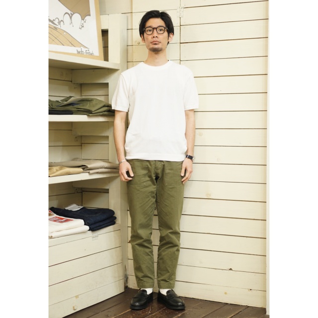 ムーンキャッスル MOON CASTLE アイスコットン S/S クルーネック