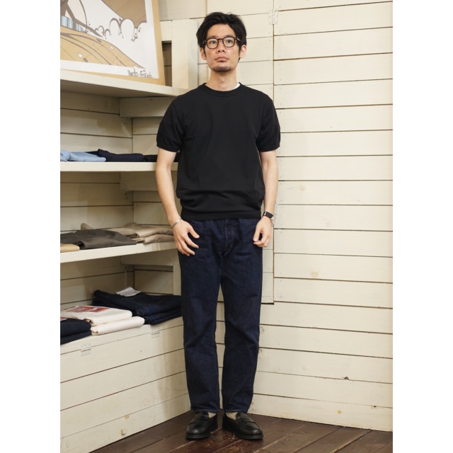 ムーンキャッスル MOON CASTLE アイスコットン S/S クルーネック