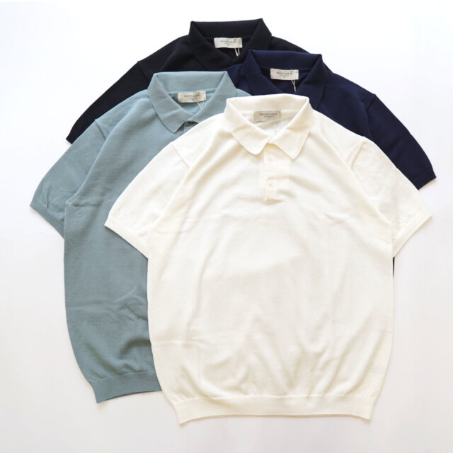 ムーンキャッスル MOONCASTLE アイスコットンニット S/S ポロシャツ ICE COTTON POLO SHIRT MC20