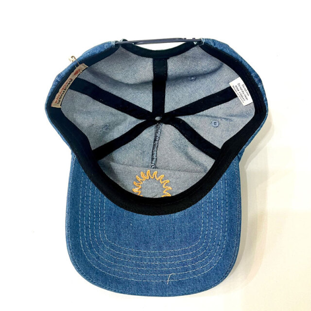 モラスク MOLLUSK ツイル コーデュロイ キャップ 5P Denim Twill