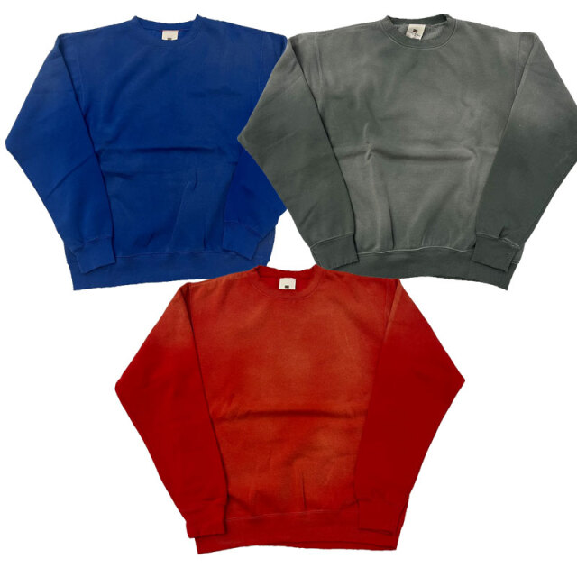 MoojiMooji ムージームージー Classic Crewneck Aged スエット Made In USA