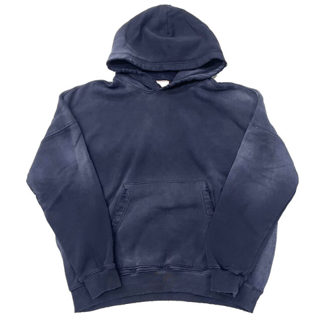 MoojiMooji ムージームージー Oversized Crop Hoodie Aged Heavy