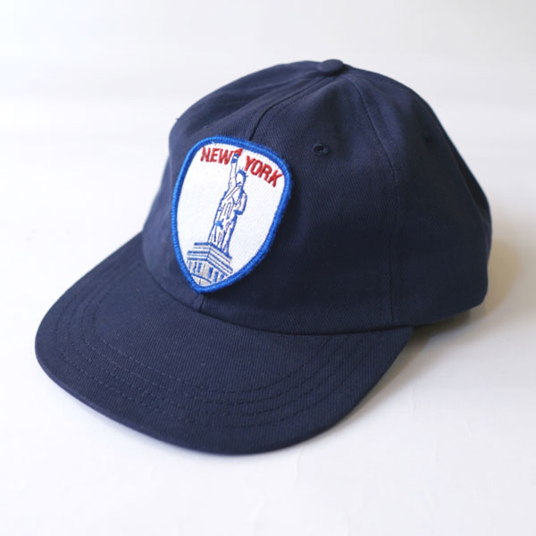 タファー TOUGHER NEWARK 6パネルキャップ Newyork Patch MADE IN USA Navy