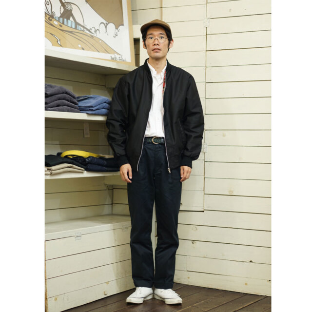 ペンギン　　希少XL イングランド製　ハリントンジャケット　ブラック ハリントンジャケット