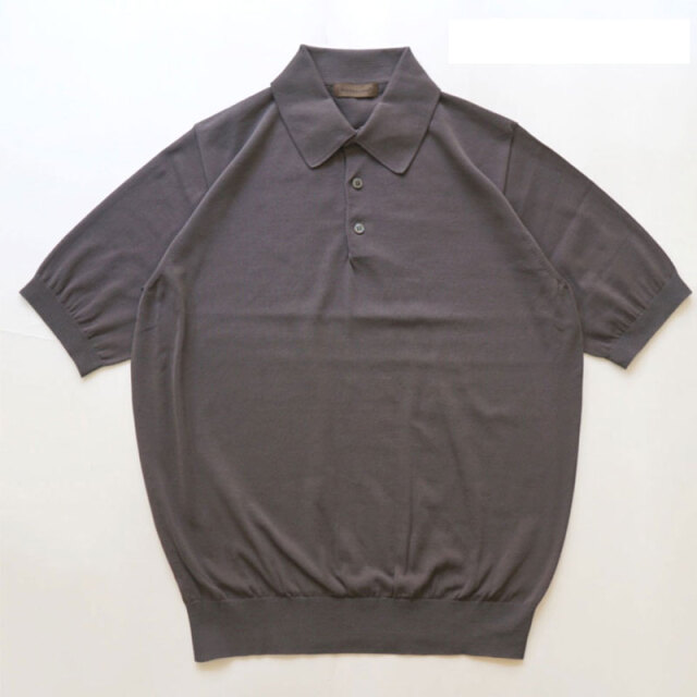 リナシェンテ Rinascente 綿ポリ 15G ニットポロ “PALIERI”