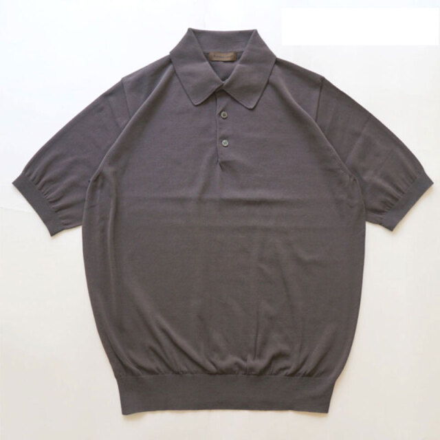 リナシェンテ Rinascente 綿ポリ 15G ニットポロ “PALIERI”