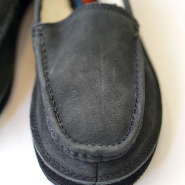 【極美品】レインボーサンダル　ローファー　ブラック RAINBOW SANDALS】MOCCA LOAFER - BLACK モカローファー