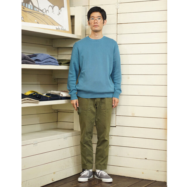 リナシェンテ Rinascente コットンニット L/S Knit “Long Riding