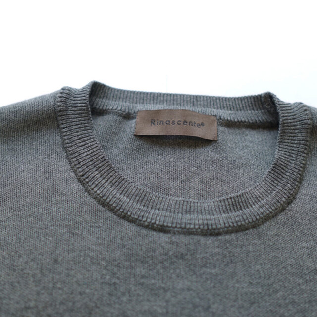 リナシェンテ Rinascente コットンニット L/S Knit “Long Riding