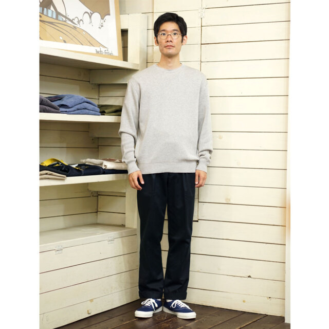 Rinascente クルーネックニットT RINASCENTE/リナシェンテ」サマーニットクルーネックTシャツ