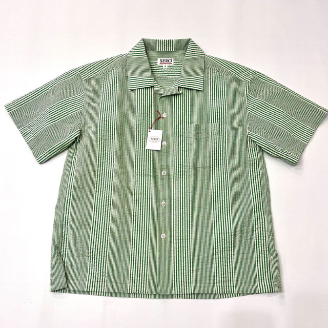 セロ SERO Short Sleeve Open Collar Shirt ショートスリーブ