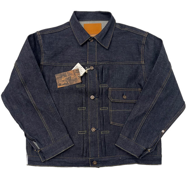 テラソン TELLASON SHARKEY JEAN JACKET MADE IN USA アメリカ製 1st型 デニムジャケット 14oz RIGID DENIM