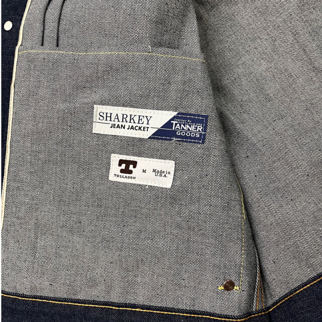 テラソン TELLASON SHARKEY JEAN JACKET MADE IN USA アメリカ製 1st型