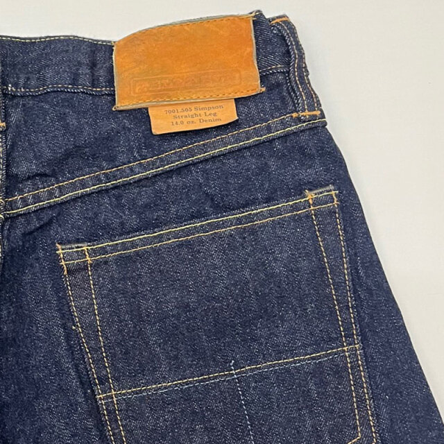 テラソン TELLASON Regular Straight Simpson 14oz MADE IN USA