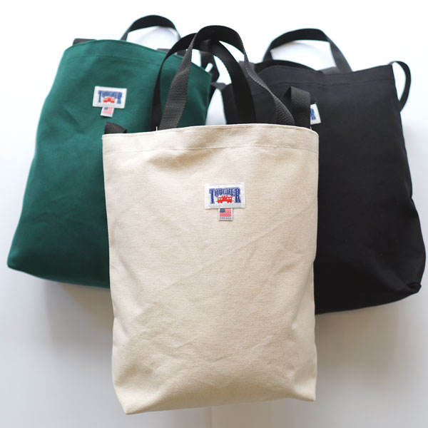 タファー TOUGHER ブルックリン BROOKLYN 12オンス コットンキャンバス トートバッグ 2Way Tote Bag