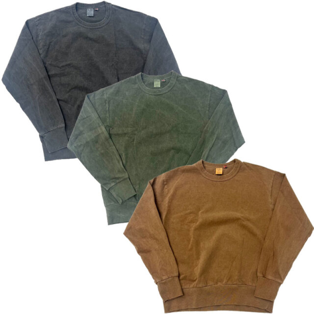 タファー TOUGHER ヘビーウェイトTシャツ BREA CLASSIC PIGMENT L/S CEMICAL BLANK MADE IN USA